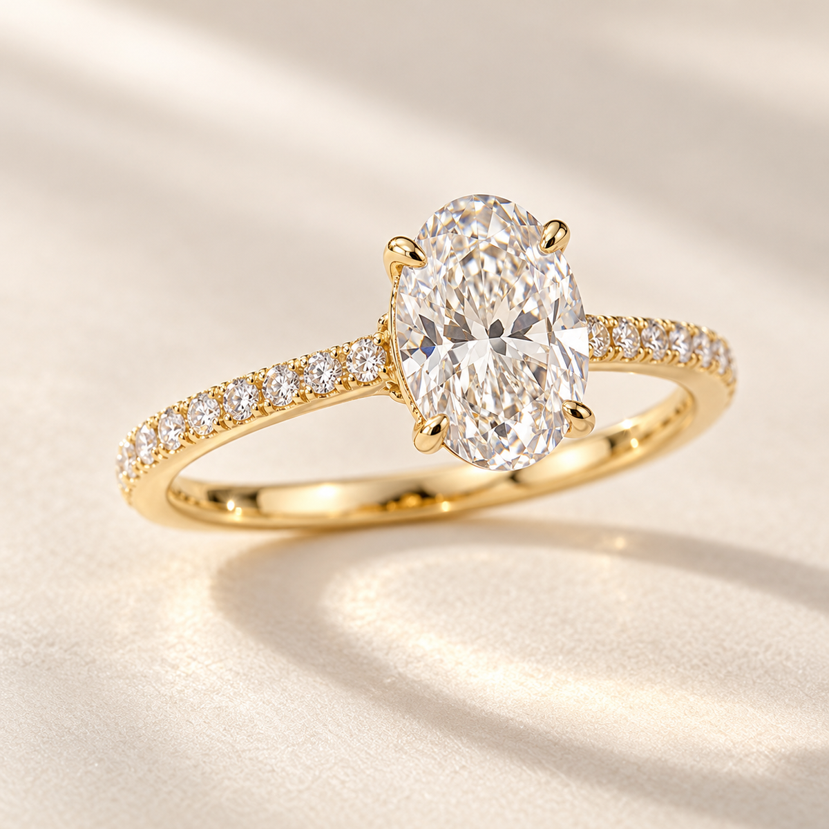 Celeste Oval Ring — Lumera Diamonds